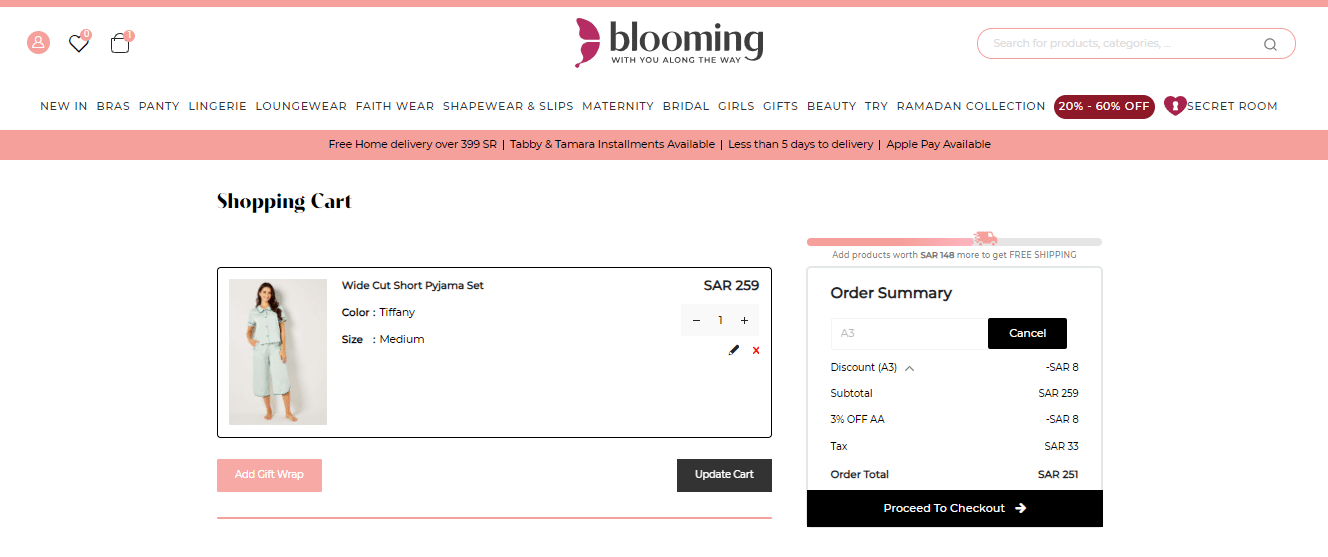 Blooming Wear Coupon